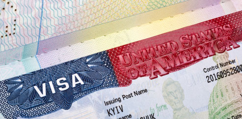 © fotolia - American Visa in the passport closeup - Datei: #110429394 | Urheber: Panama Visum USA