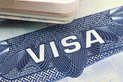 © fotolia - The American Visa in a passport page (USA) - Datei: #83232850 | Urheber: Taiga Visum USA