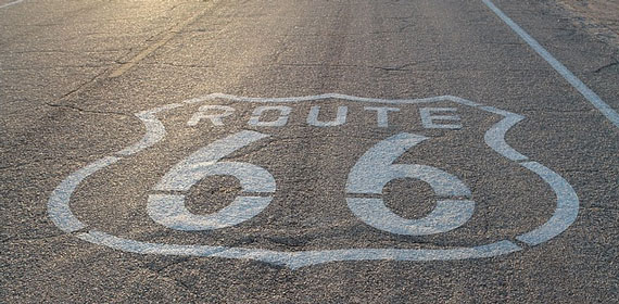 Route 66 Strecke